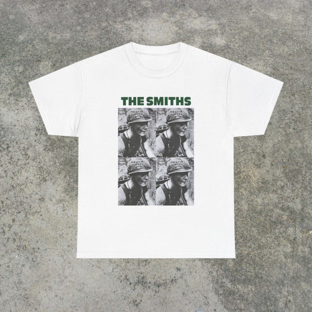 The Smiths Shirt, Meat Is Murder Album Tee